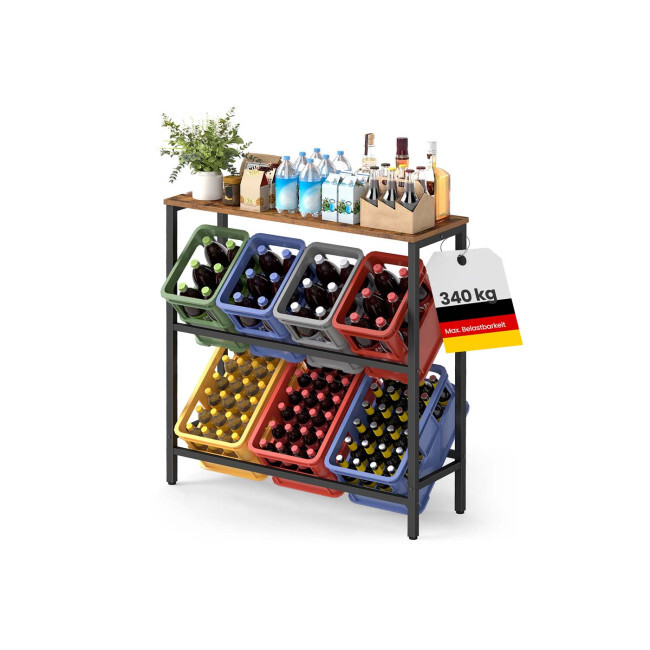 Regál na přepravky BSC363K01