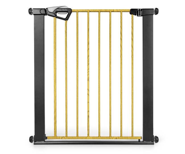 Bezpečnostní zábrana GUARDY na schody, černá / přírodní