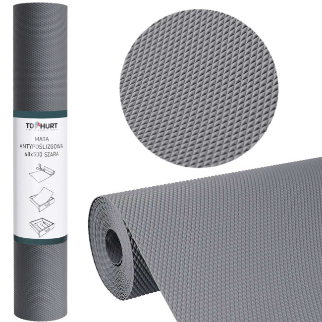 Protiskluzová podložka BALVE šedá 48x500 cm