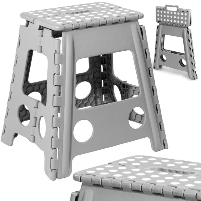 Skládací židle AMIGO šedá velikost L