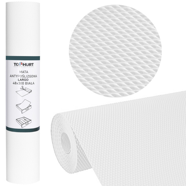 Protiskluzová podložka LARGO bílá