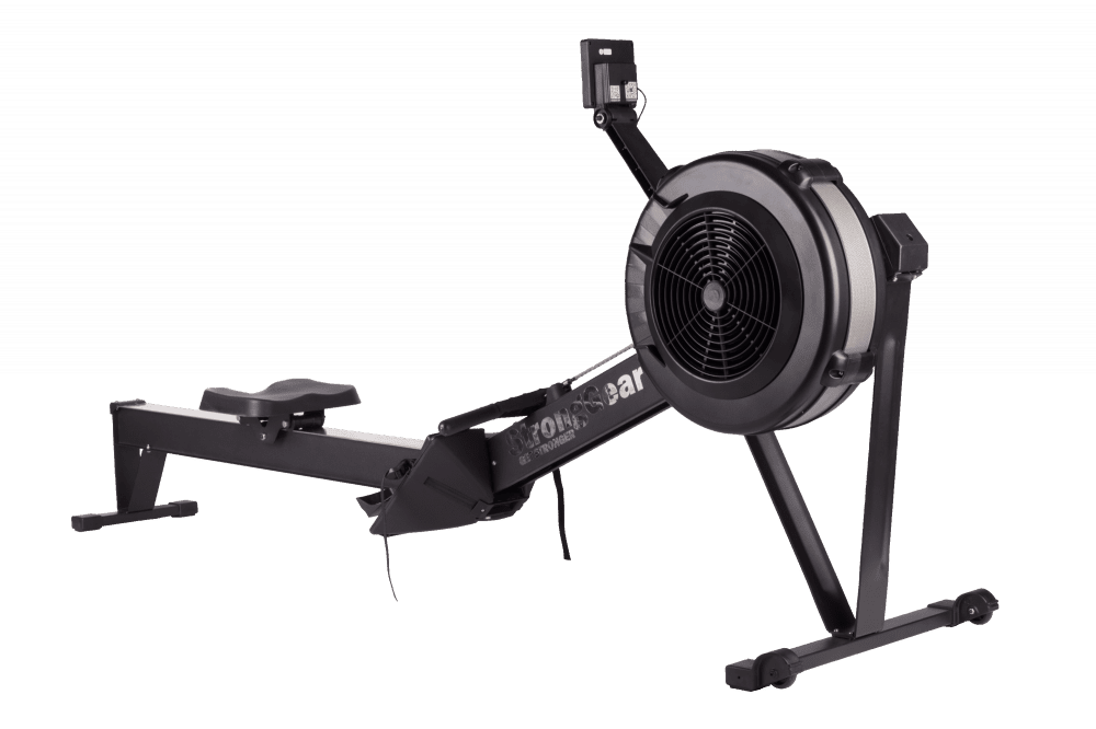 Stronggear StrongRow veslovací trenažér - 2. JAKOST Váha: 29 kg, Délka: 240 cm