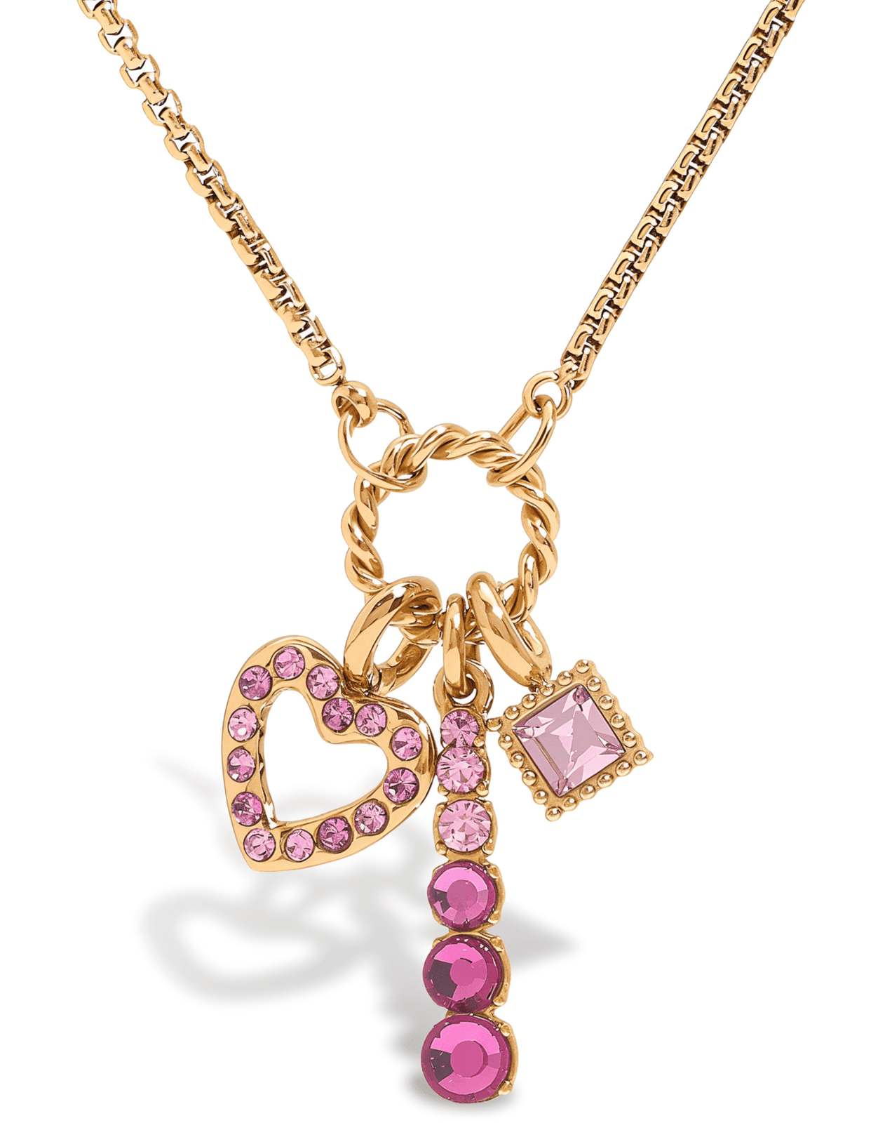 ELENYS Blush – pozlacený náhrdelník 18K žluté zlato Délka náhrdelníku: 40+5 cm / max. 45 cm