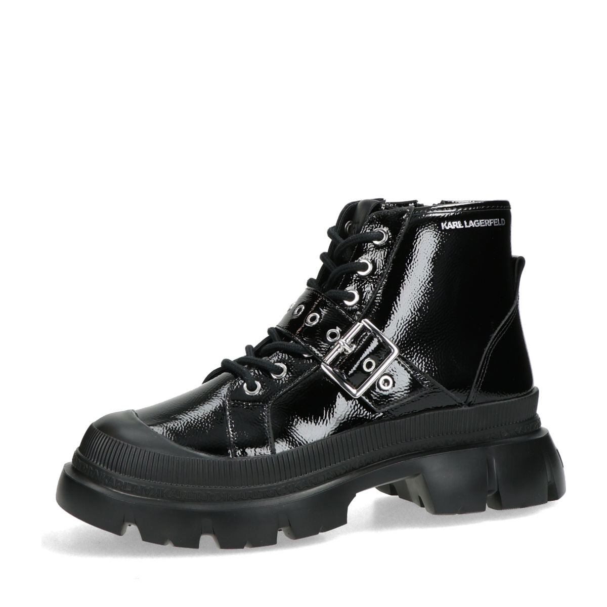 Karl Lagerfeld dámské stylové kotníkové boty - černé - 37