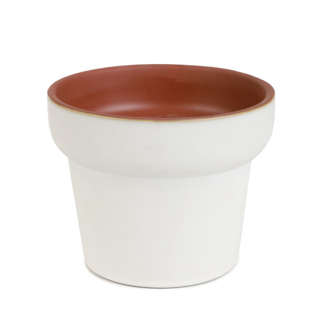 Květináč MAYA krémový 885384 - drobné poškození