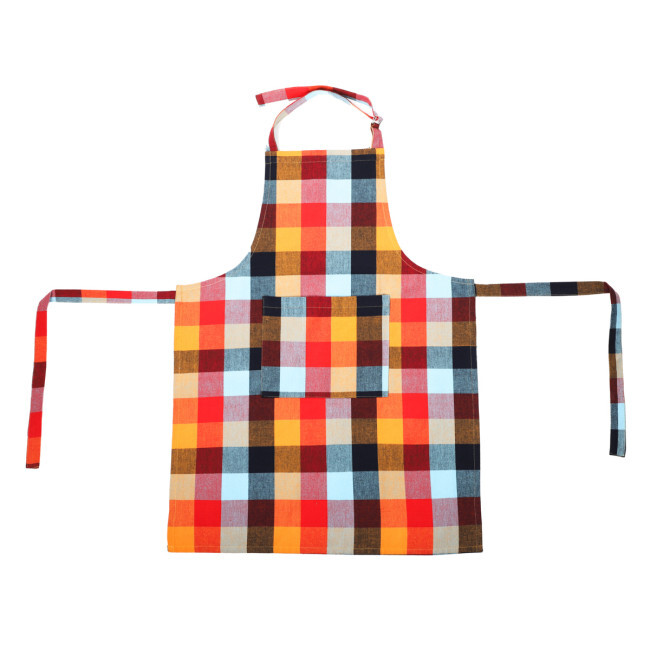 Kuchyňská zástěra MORPHIE s barevnými kostkami 871585