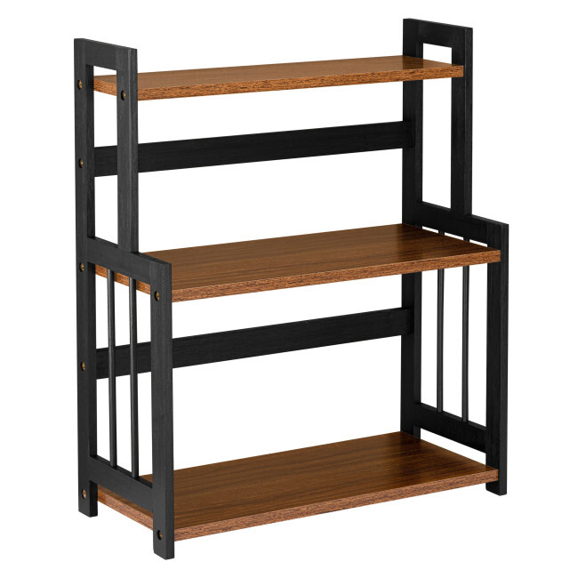 Kuchyňská police CEZAR černá