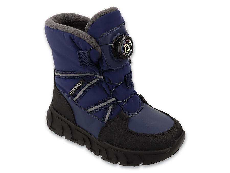 BEFADO 169X043 sněhule WARM modro černé 27 169X043_27