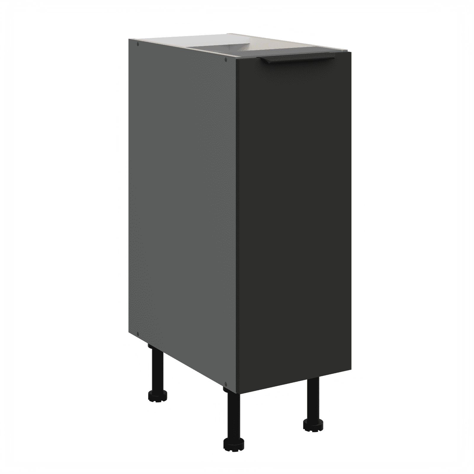 Spodní skříňka Aria ANT 30 D CARGO BB Barva korpusu: Antracit, Barva dvířek: BL - Black AFM