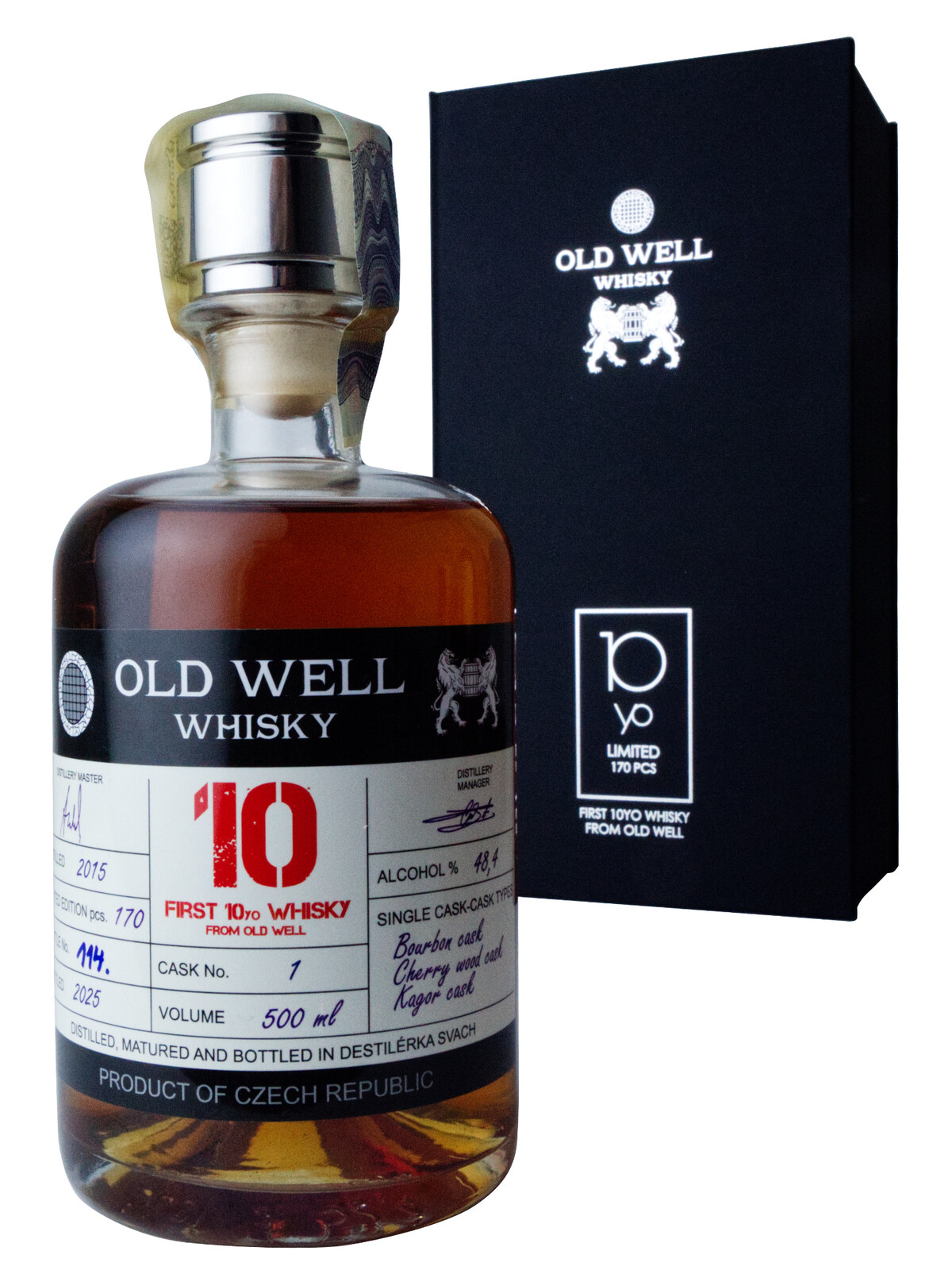 Svach's Old Well Whisky 10yo 48,4% 0,5l