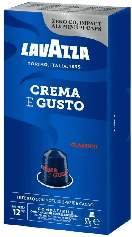 LAVAZZA Kapsle pro Nespresso, Crema e Gusto 10 ks