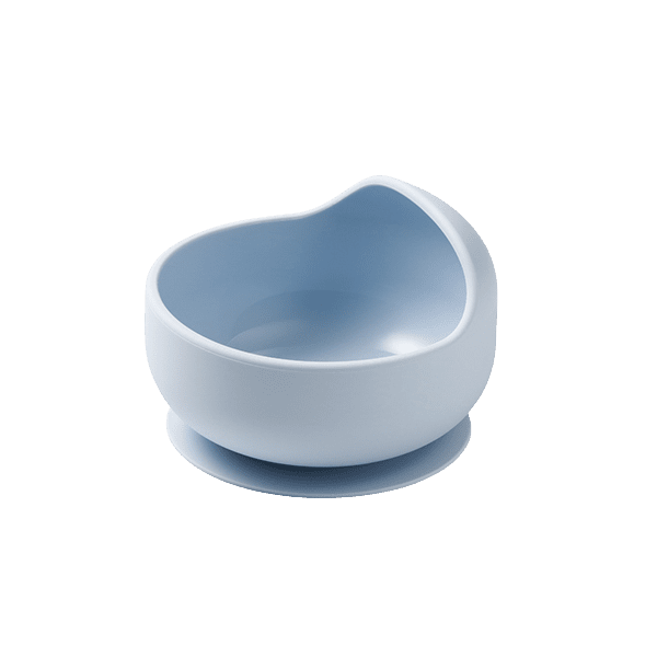 BABY ONO Miska silikonová s přísavkou - blue 6m+