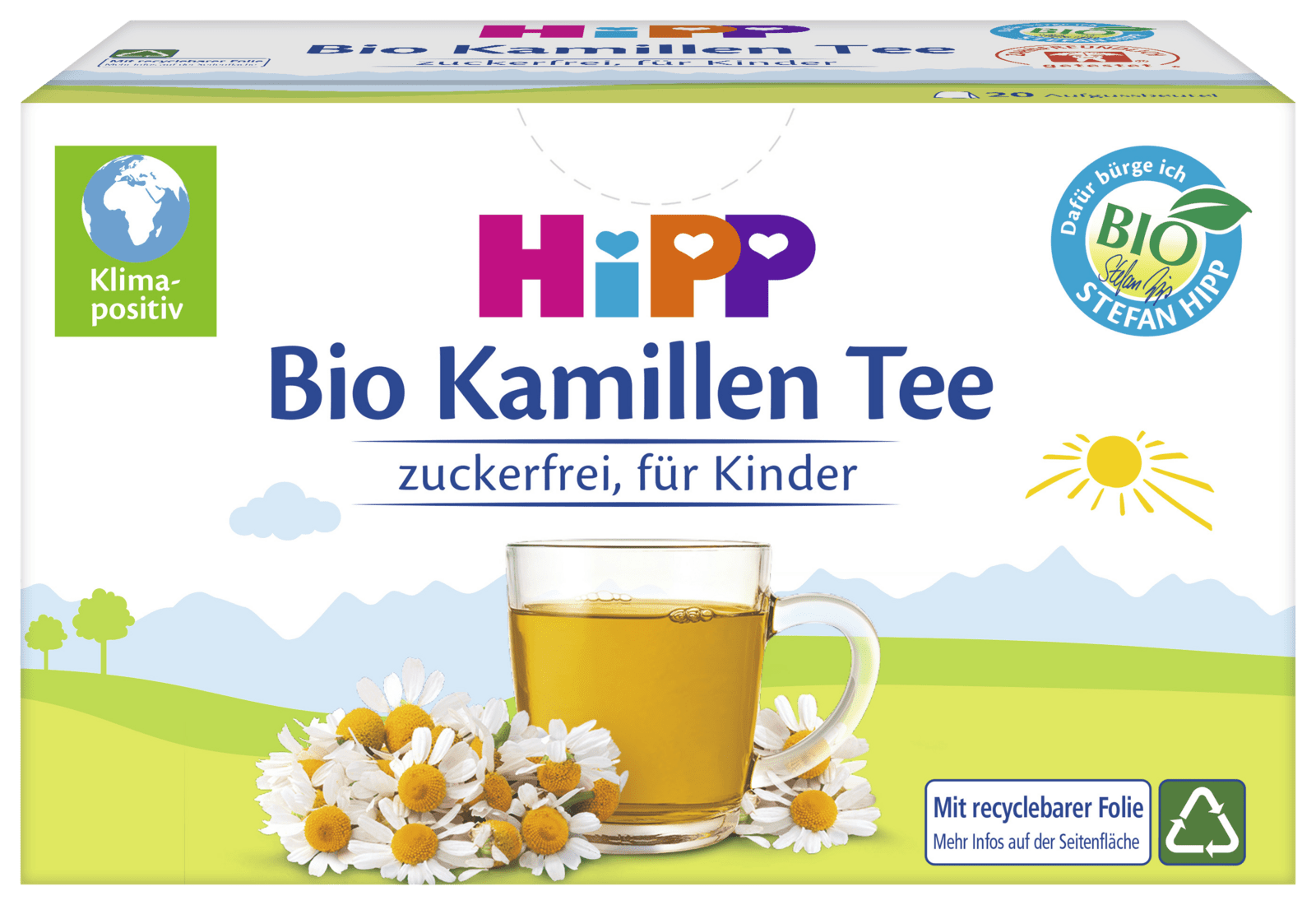 HIPP BIO Heřmánkový čaj 20 x 1.5 g