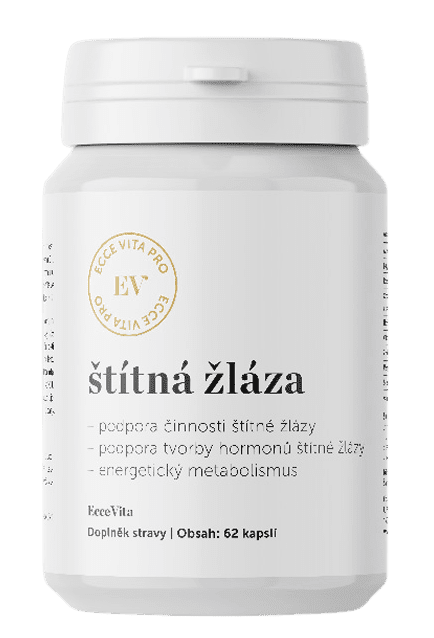 ECCE VITA Štítná žláza 62 kapslí