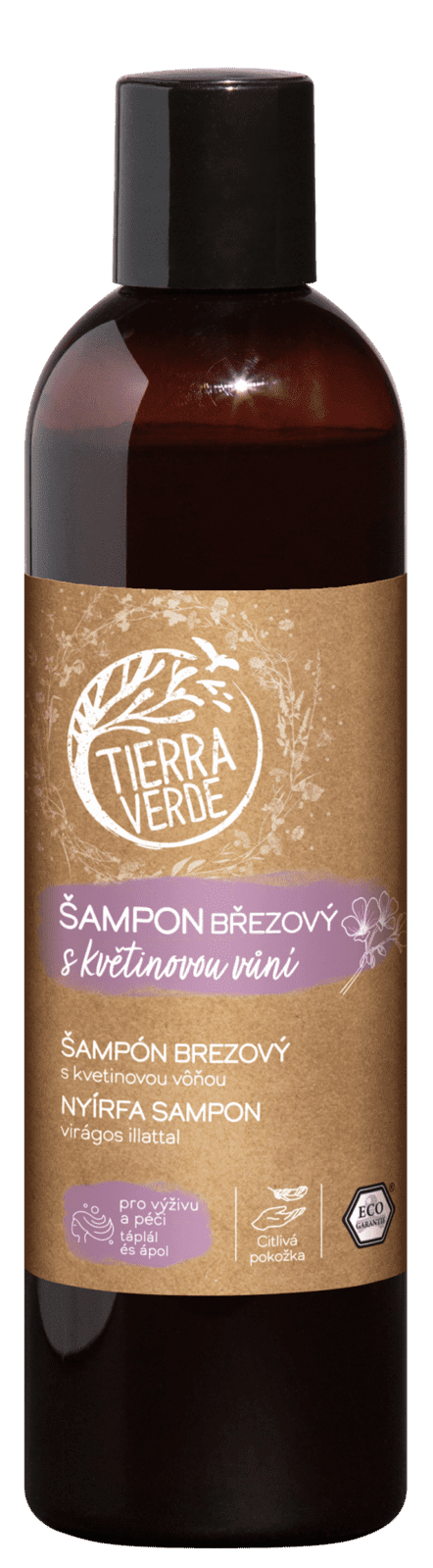 TIERRA VERDE Šampon březový s květinovou vůní 300 ml