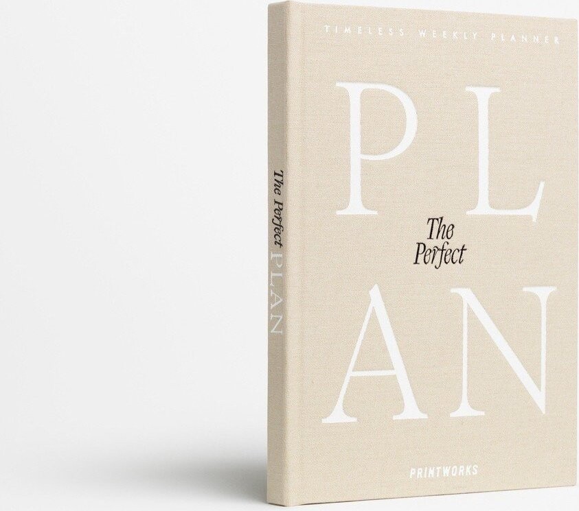 Týdenní plánovač 104 str. The Perfect Plan – Printworks