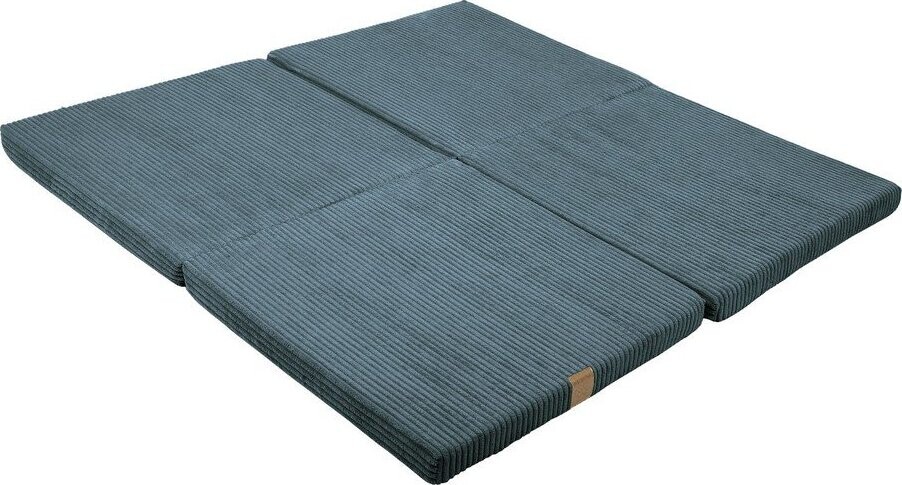 Tyrkysová dětská hrací podložka 120x120 cm – Meowbaby