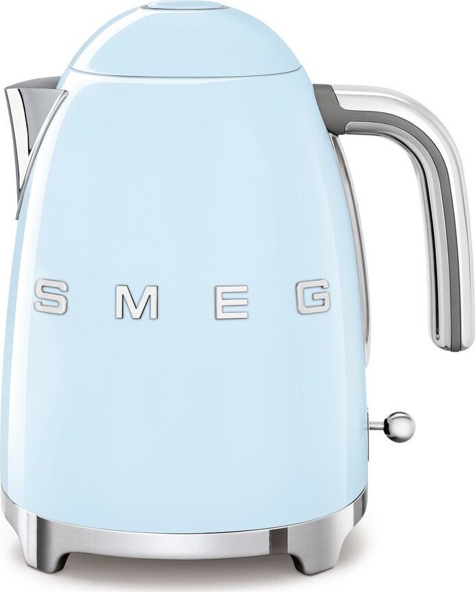 Světle modrá rychlovarná konvice 1,7 l 50's Retro Style – SMEG