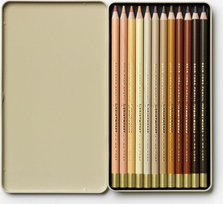 Pastelky v sadě Skin tone – Printworks