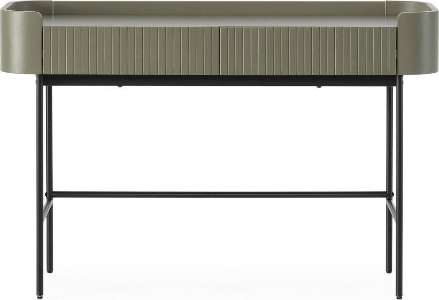 Khaki konzolový stolek 40x120 cm Willa – MOME