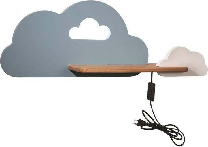 Bílo-modré dětské svítidlo Cloud – Candellux Lighting