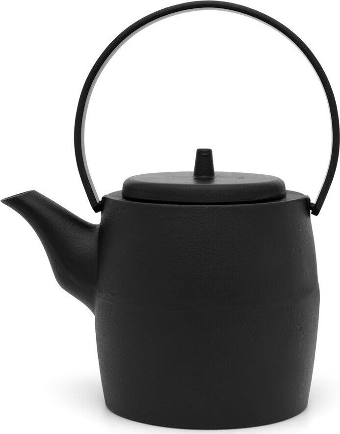 Černá konvice na čaj z litiny se sítkem 1,2 l Kobe – Bredemeijer