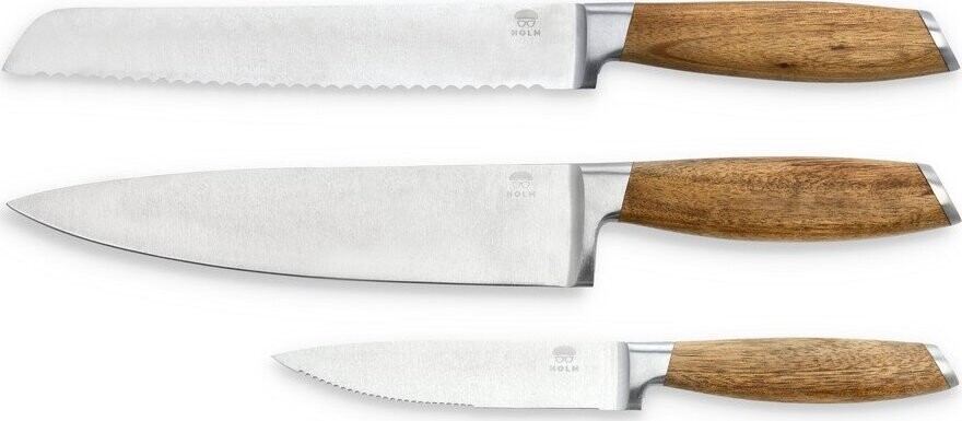 Sada nožů 3 ks z nerezové oceli – Holm