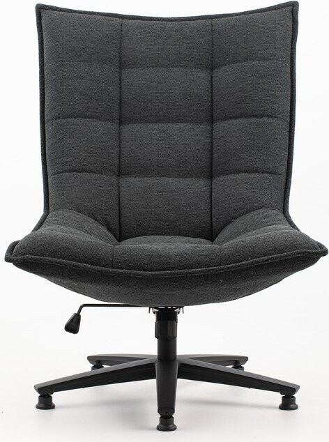 Tmavě šedé křeslo Cave – Marckeric