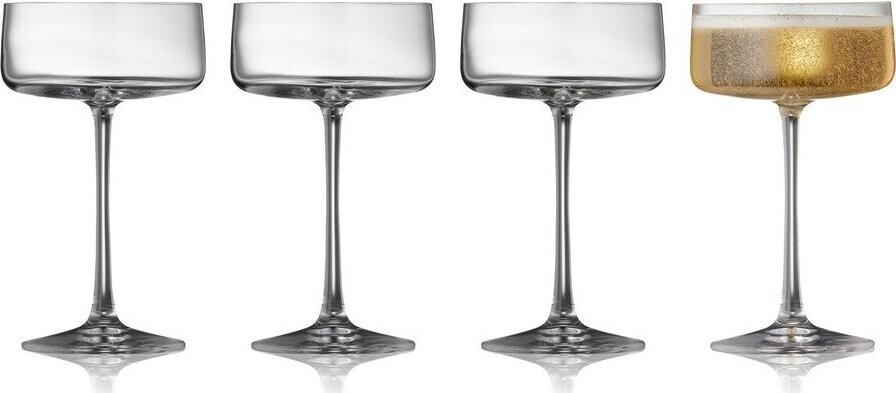 Sklenice v sadě 4 ks na sekt 260 ml Zero – Lyngby Glas