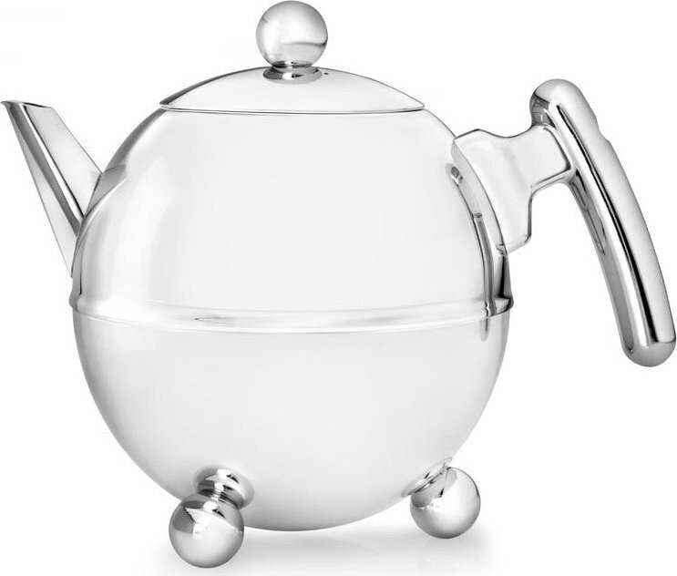 Konvice na čaj z nerezové oceli ve stříbrné barvě 1,5 l Bella Ronde – Bredemeijer
