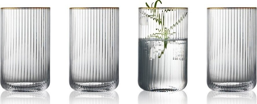 Sklenice v sadě 4 ks 500 ml Palermo – Lyngby Glas