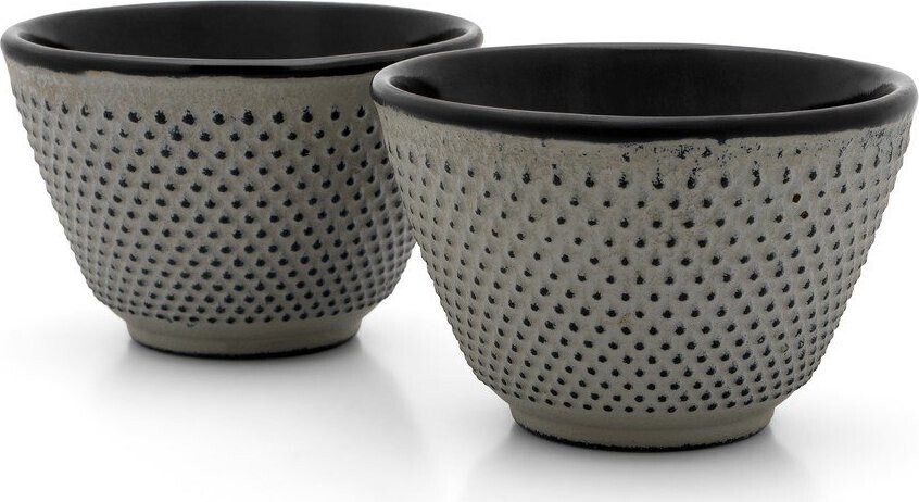 Šedé šálky v sadě 2 ks z litiny 100 ml Jang – Bredemeijer