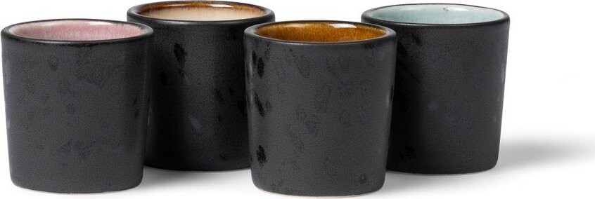 Keramické stojánky na vajíčka v sadě 4 ks Gastro Black/Mix – Bitz