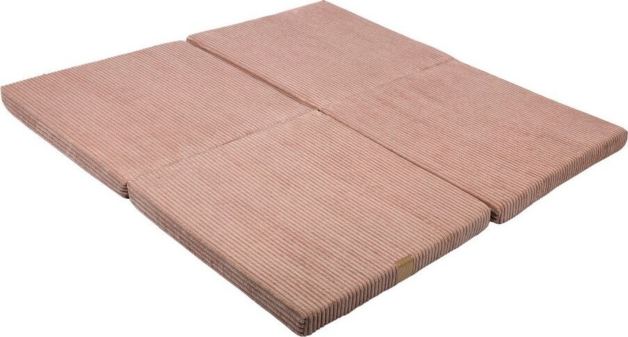 Růžová dětská hrací podložka 120x120 cm – Meowbaby