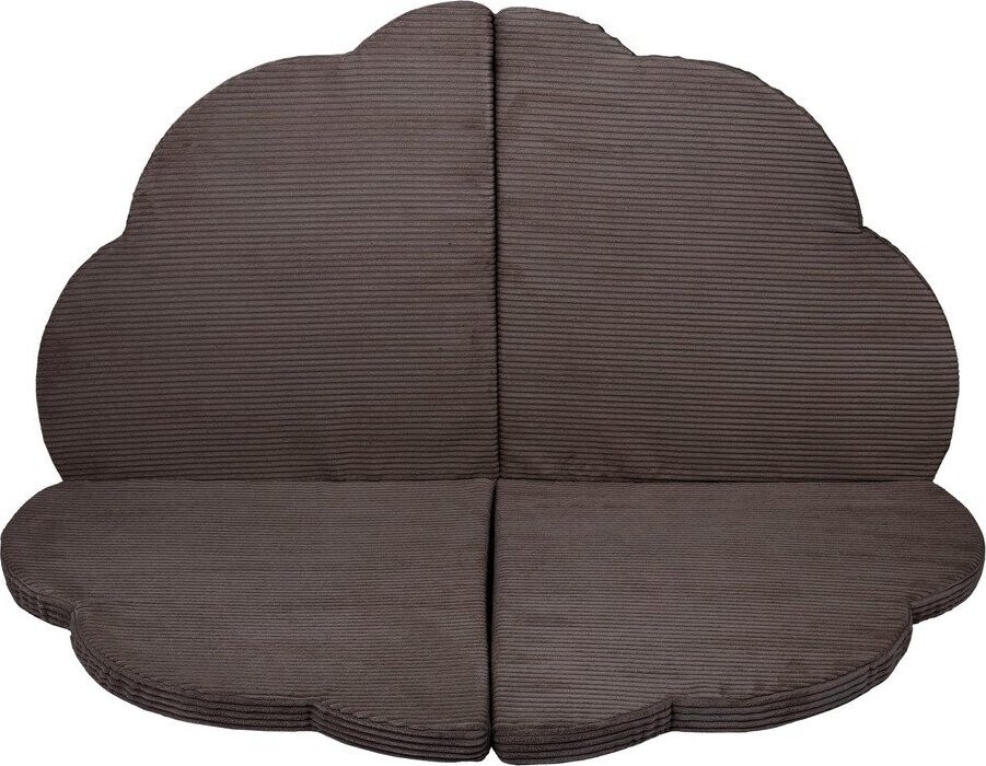 Hnědá dětská hrací podložka 160x160 cm – Meowbaby