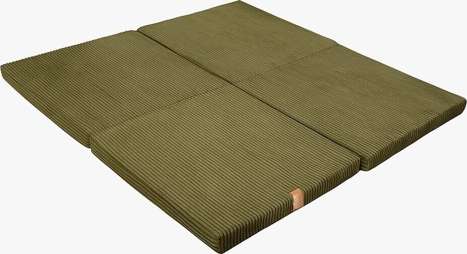 Khaki dětská hrací podložka 120x120 cm – Meowbaby