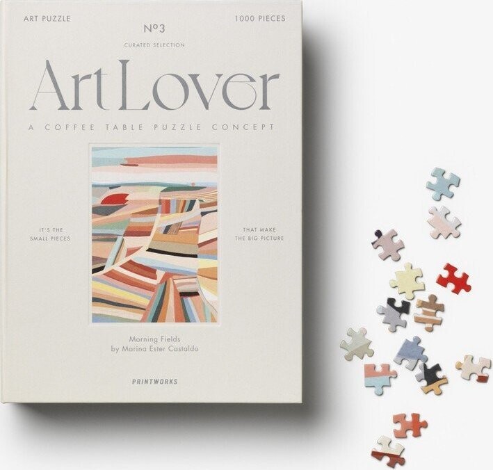 Puzzle (počet dílků 1000) Morning Fields – Printworks