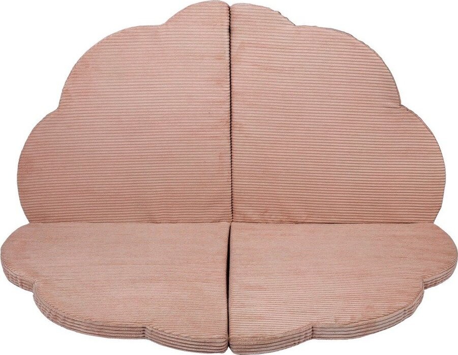 Růžová dětská hrací podložka 160x160 cm – Meowbaby