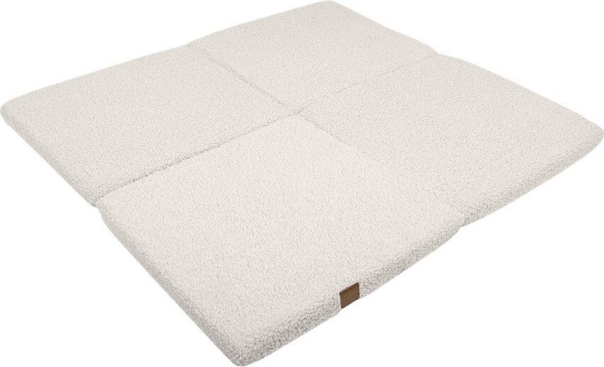 Krémová dětská hrací podložka 120x120 cm – Meowbaby