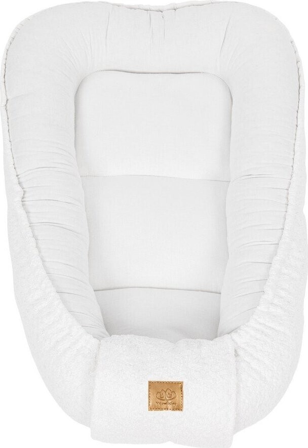 Bílé hnízdečko pro miminko 55x83 cm – Meowbaby