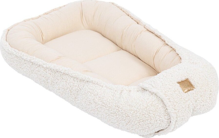 Béžové hnízdečko pro miminko 55x83 cm – Meowbaby