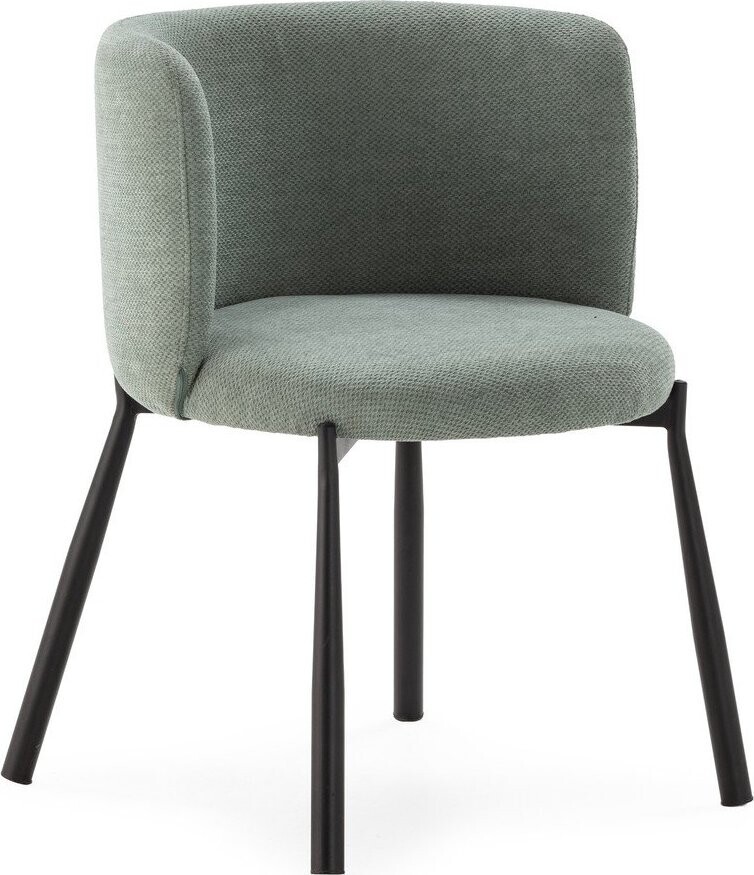 Čalouněná jídelní křesla v sadě 2 ks v mentolové barvě Ginny – MOME