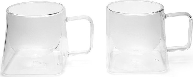 Dvoustěnné skleněné hrnky v sadě 2 ks 220 ml Otto – Leopold Vienna