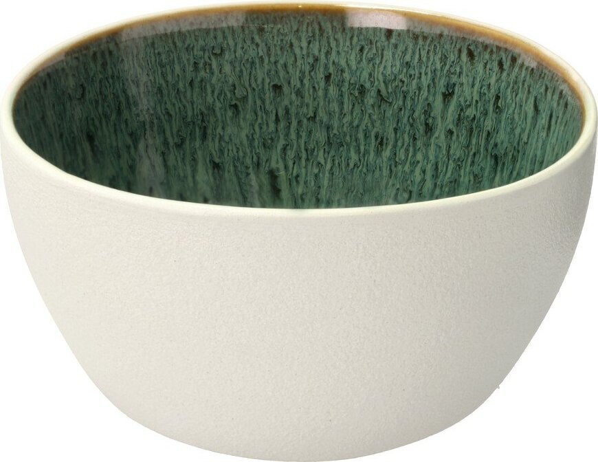Bílá/zelená miska z kameniny 400 ml Gastro White/Green – Bitz