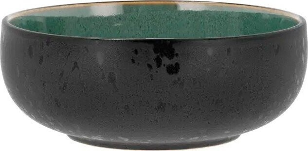 Zelená/černá ramen miska z kameniny 1,2 l Gastro Green/Black – Bitz