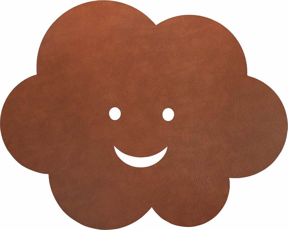 Hnědá dětská hrací podložka 70x88 cm Cloud XXL Bull – LIND DNA