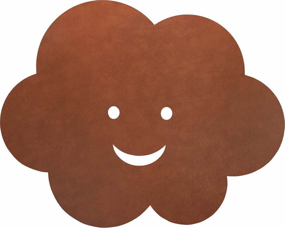 Hnědá dětská hrací podložka 113x140 cm Cloud XXXL Bull – LIND DNA