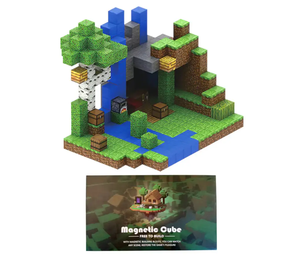 Toybit Minecraft Jungle Creek XXL Magnetická stavebnice MSTB2322