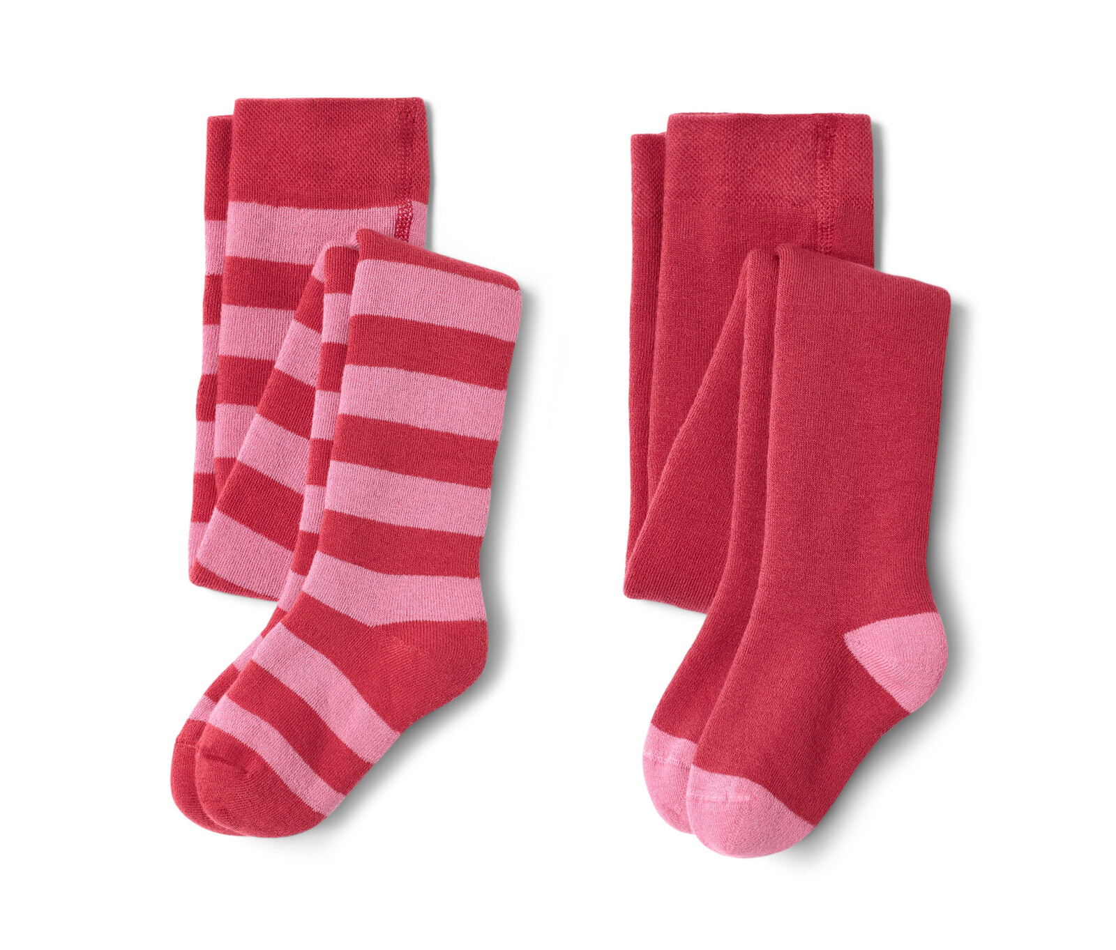 Tchibo - Termopunčocháče - pro dívky - vel. 122/128 - barva: červená