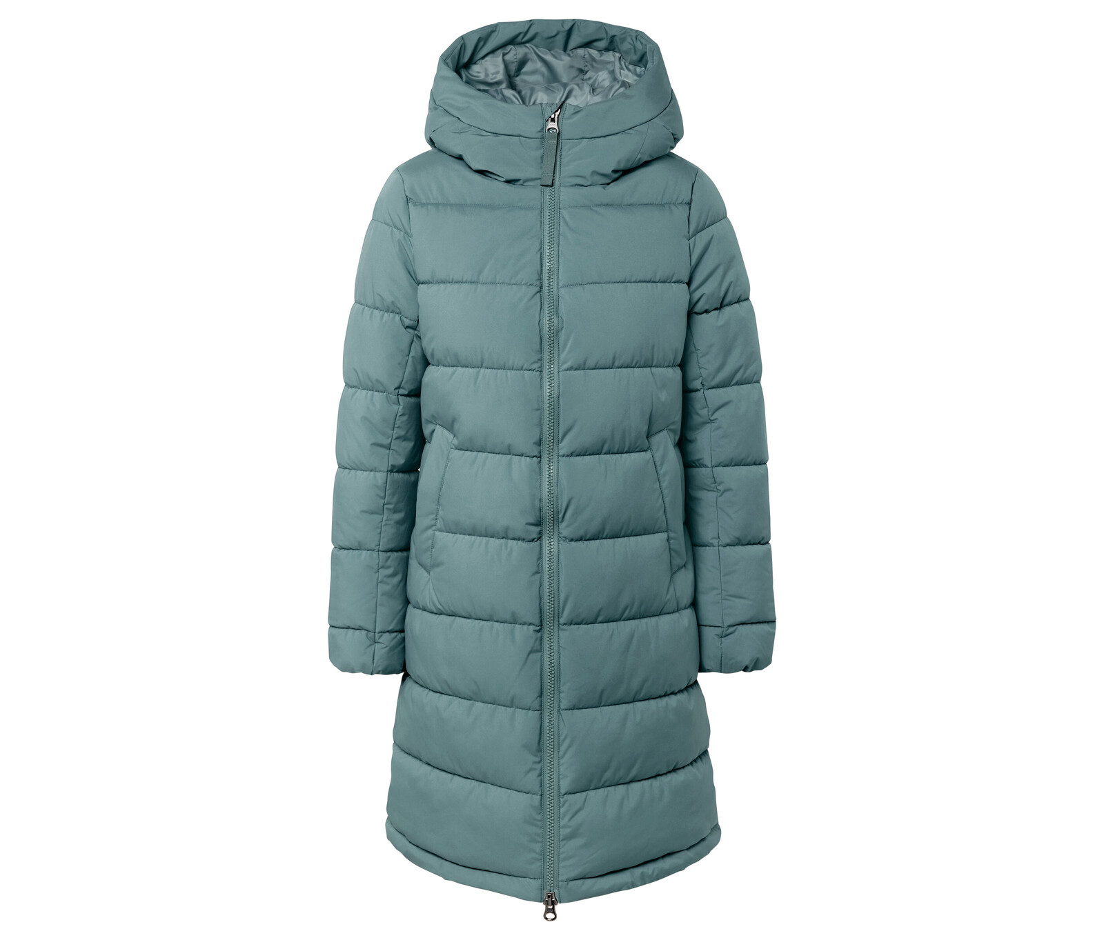 Tchibo - Prošívaný kabát - pro ženy - vel. XL 48/50 - barva: zelená